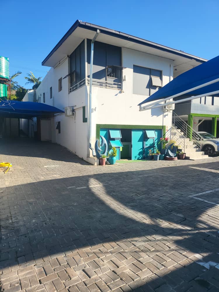 Swimming pool at Tshedza Guest House