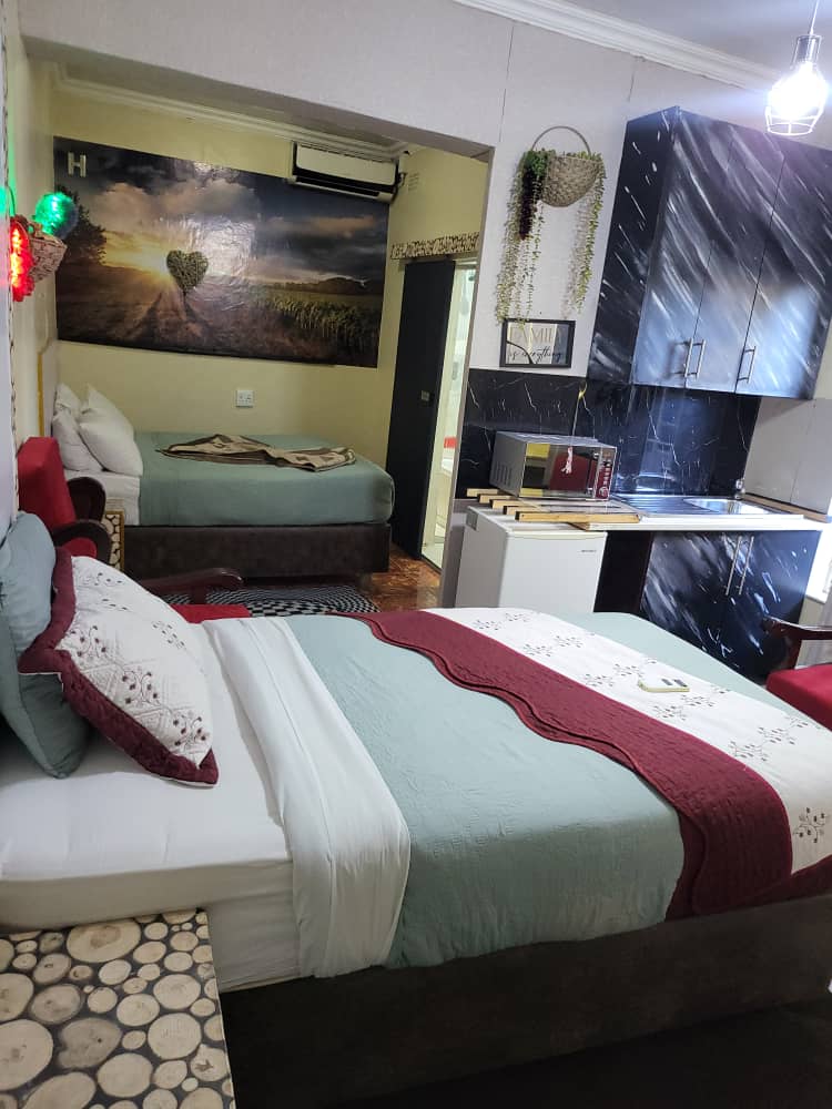 Room interior at Tshedza Guest House